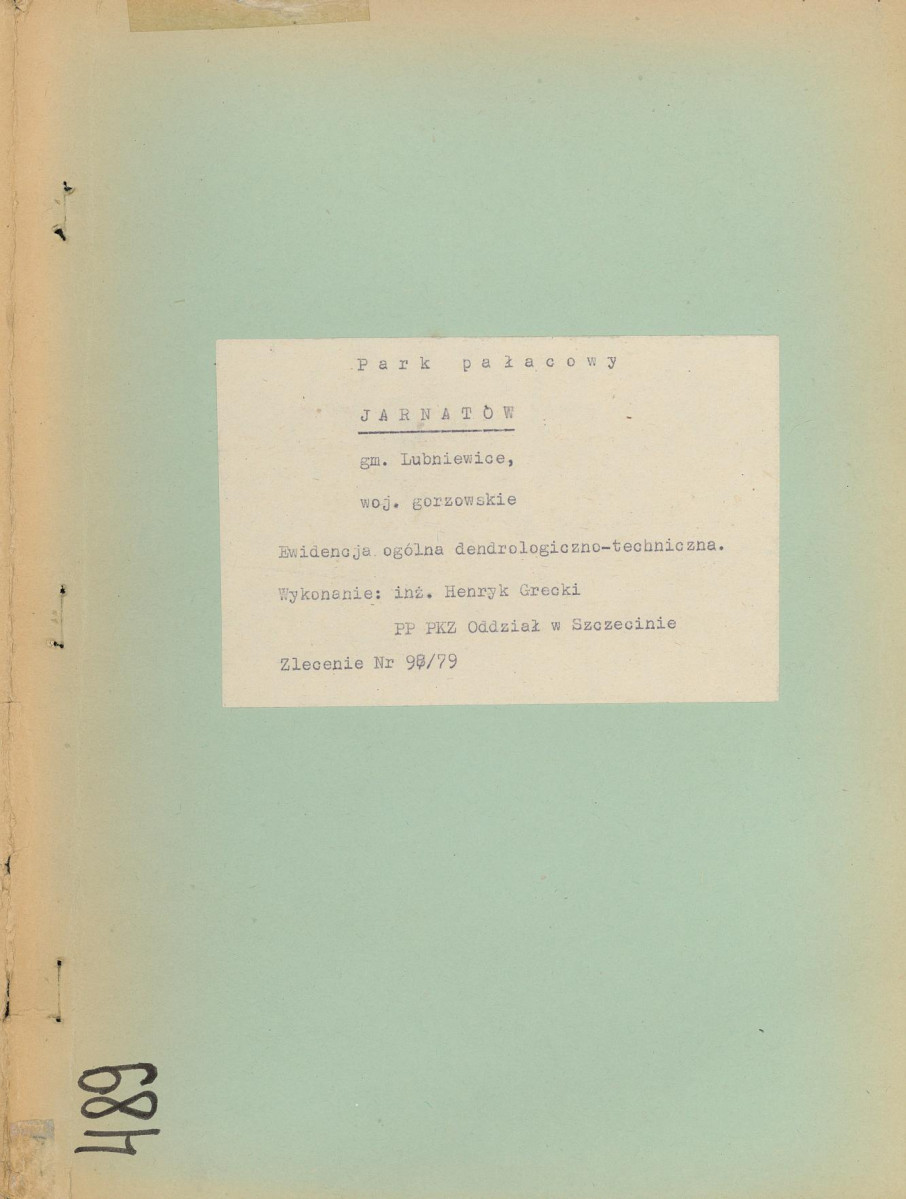 Ewidencja parkowa, skan nr 1