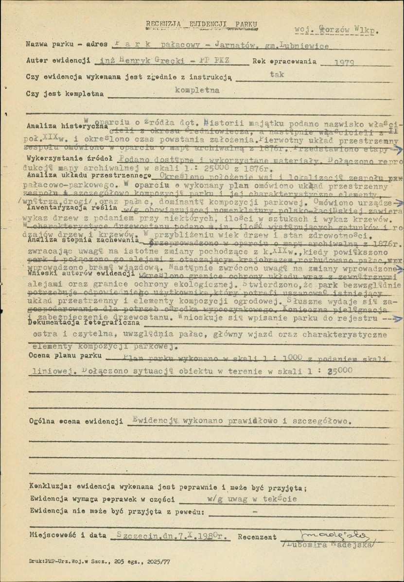 Ewidencja parkowa, skan nr 34