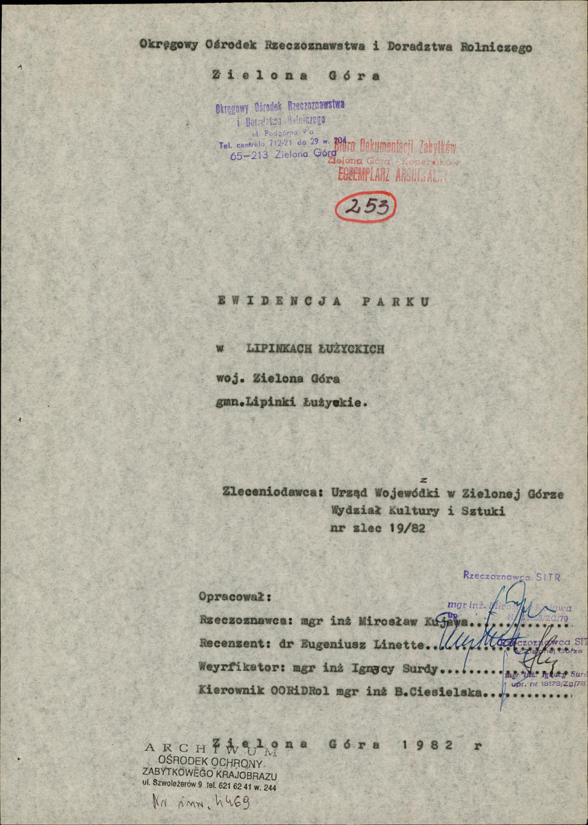 Ewidencja parkowa, skan nr 4