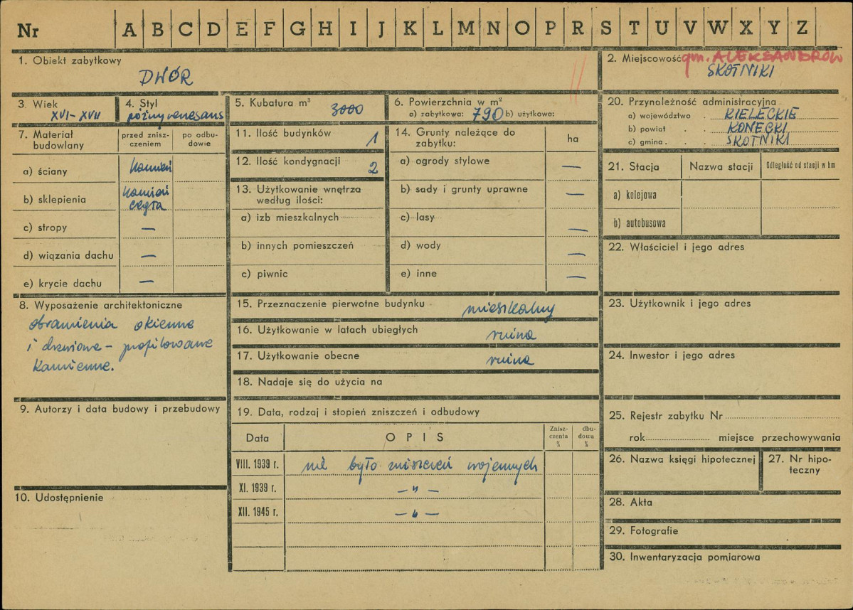 Karta zielona, skan nr 1