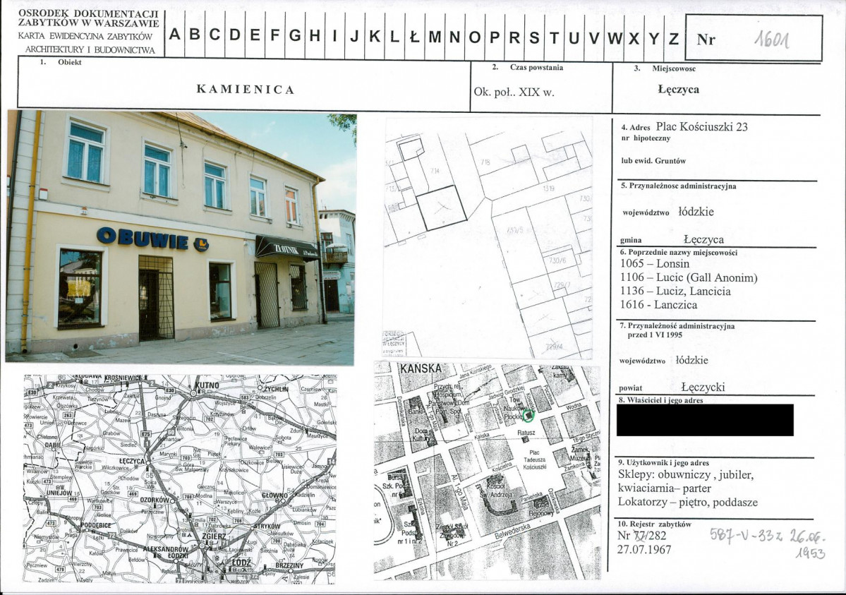KB - Karta biała, skan nr 1
