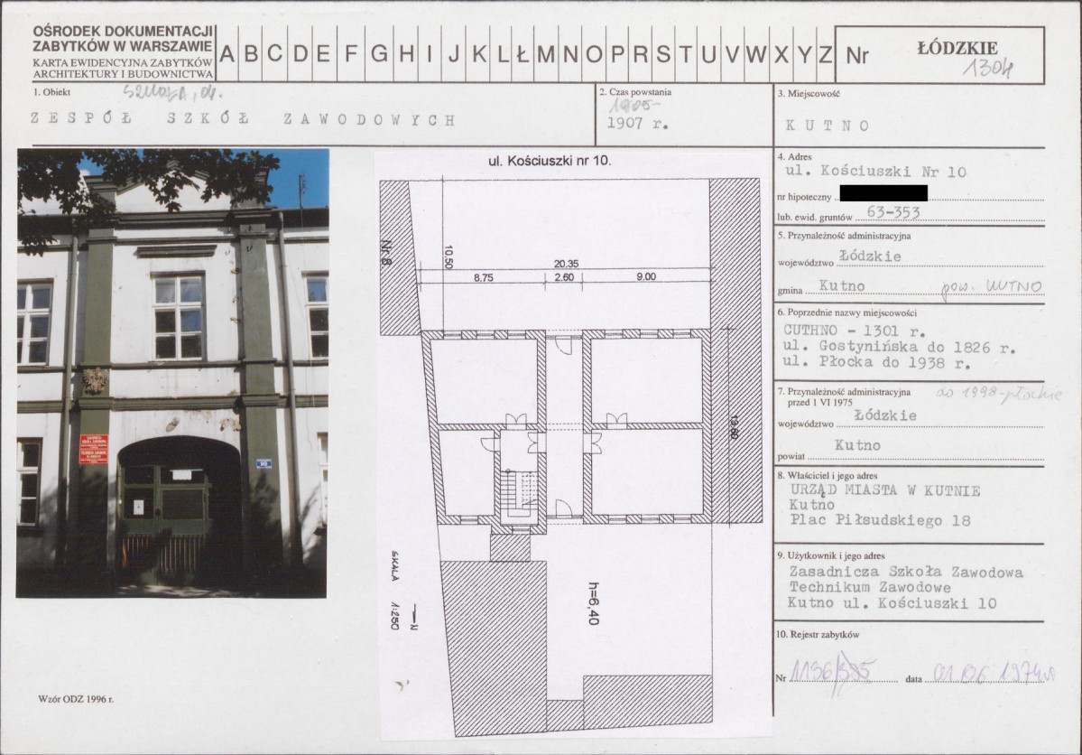KB - Karta biała, skan nr 1