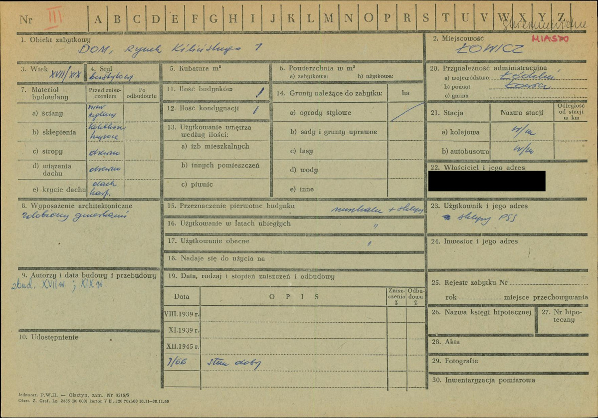 KZ - Karta zielona, skan nr 1