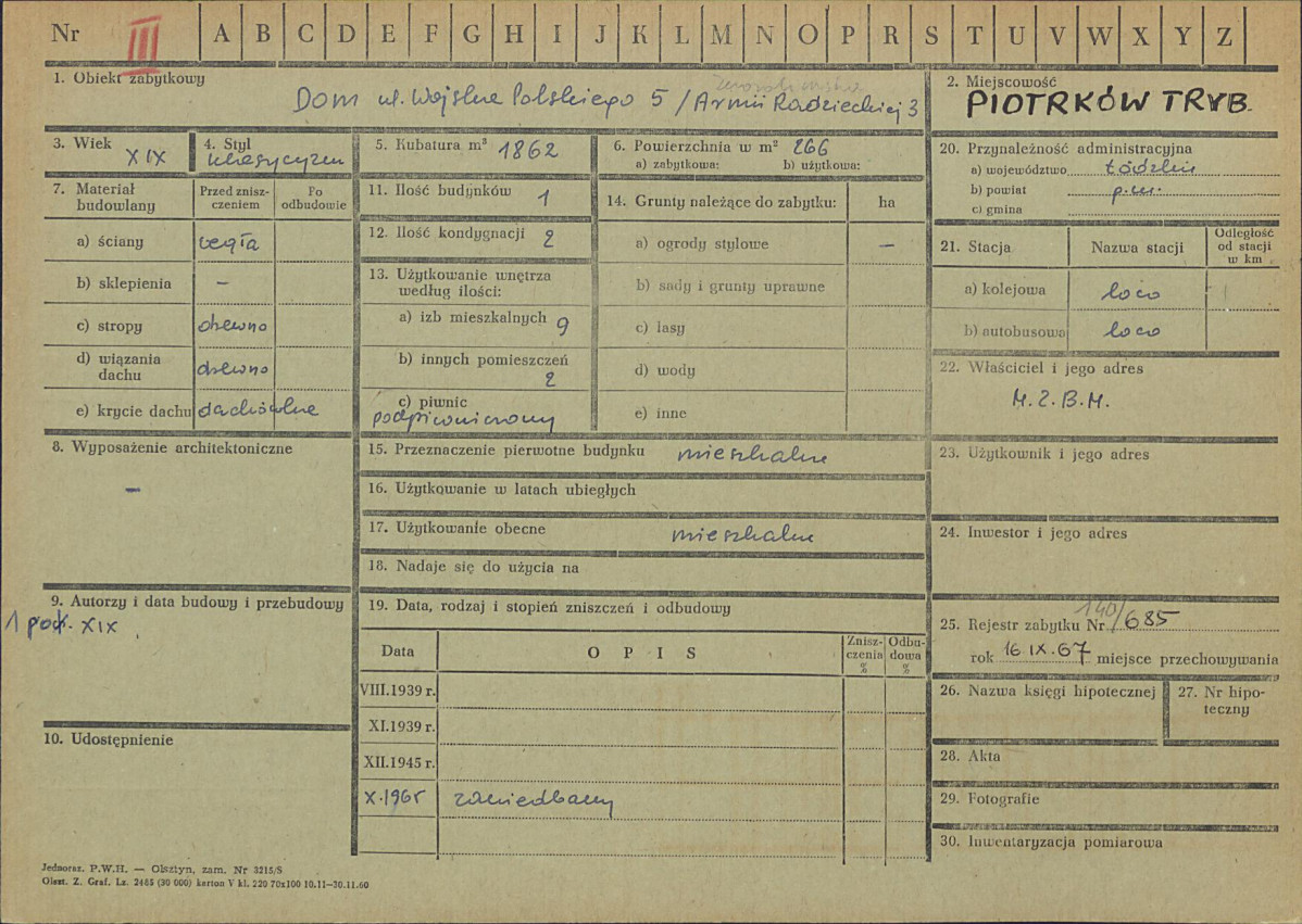 Karta zielona, skan nr 1