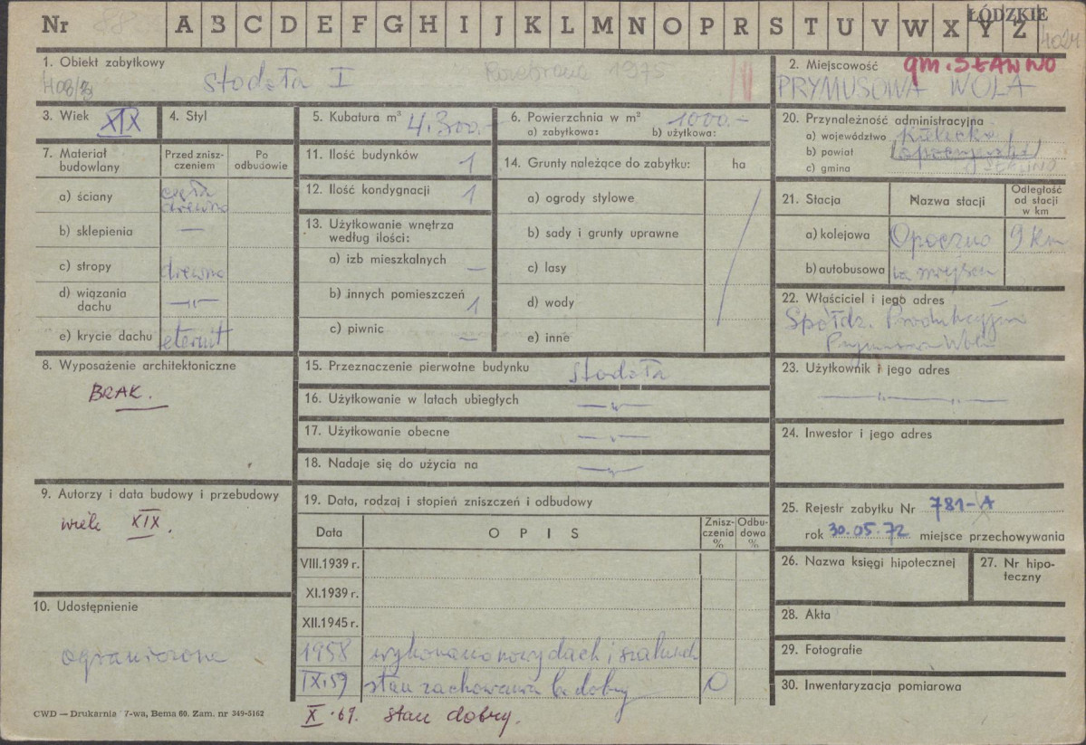 Karta zielona, skan nr 1