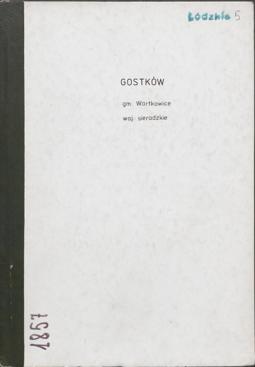 EP - Ewidencja parkowa, skan nr 1