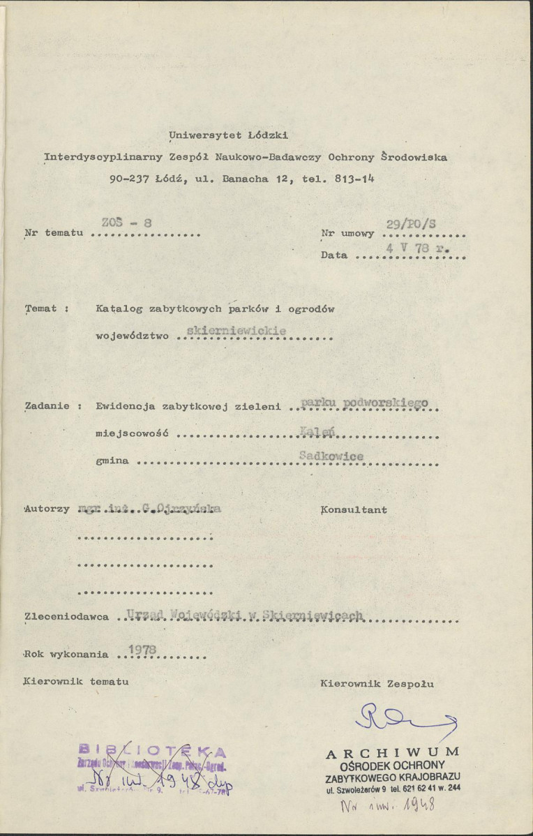 Ewidencja parkowa, skan nr 5