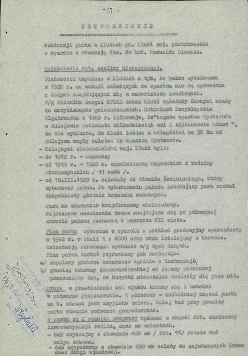 EP - Ewidencja parkowa, skan nr 34