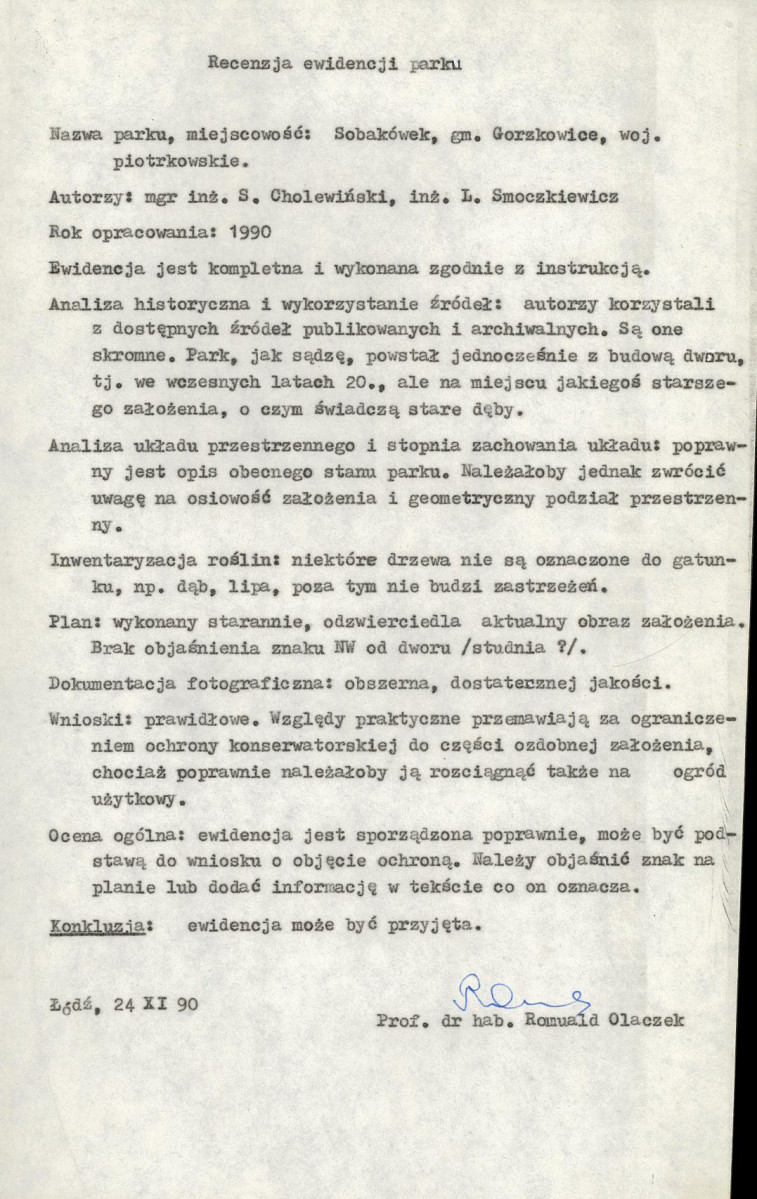 Ewidencja parkowa, skan nr 4