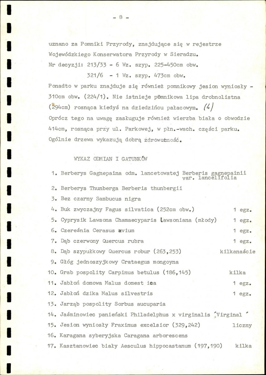 Ewidencja parkowa, skan nr 12