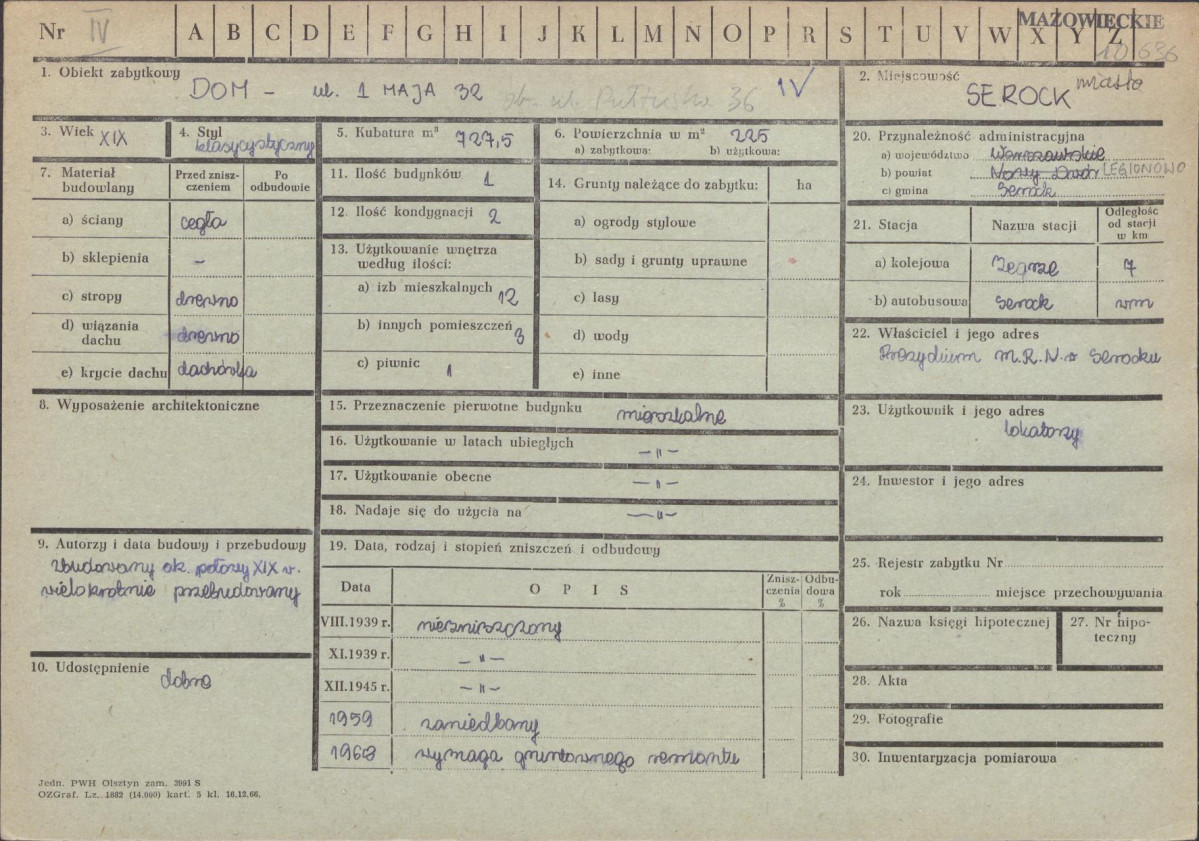 KZ - Karta zielona, skan nr 1