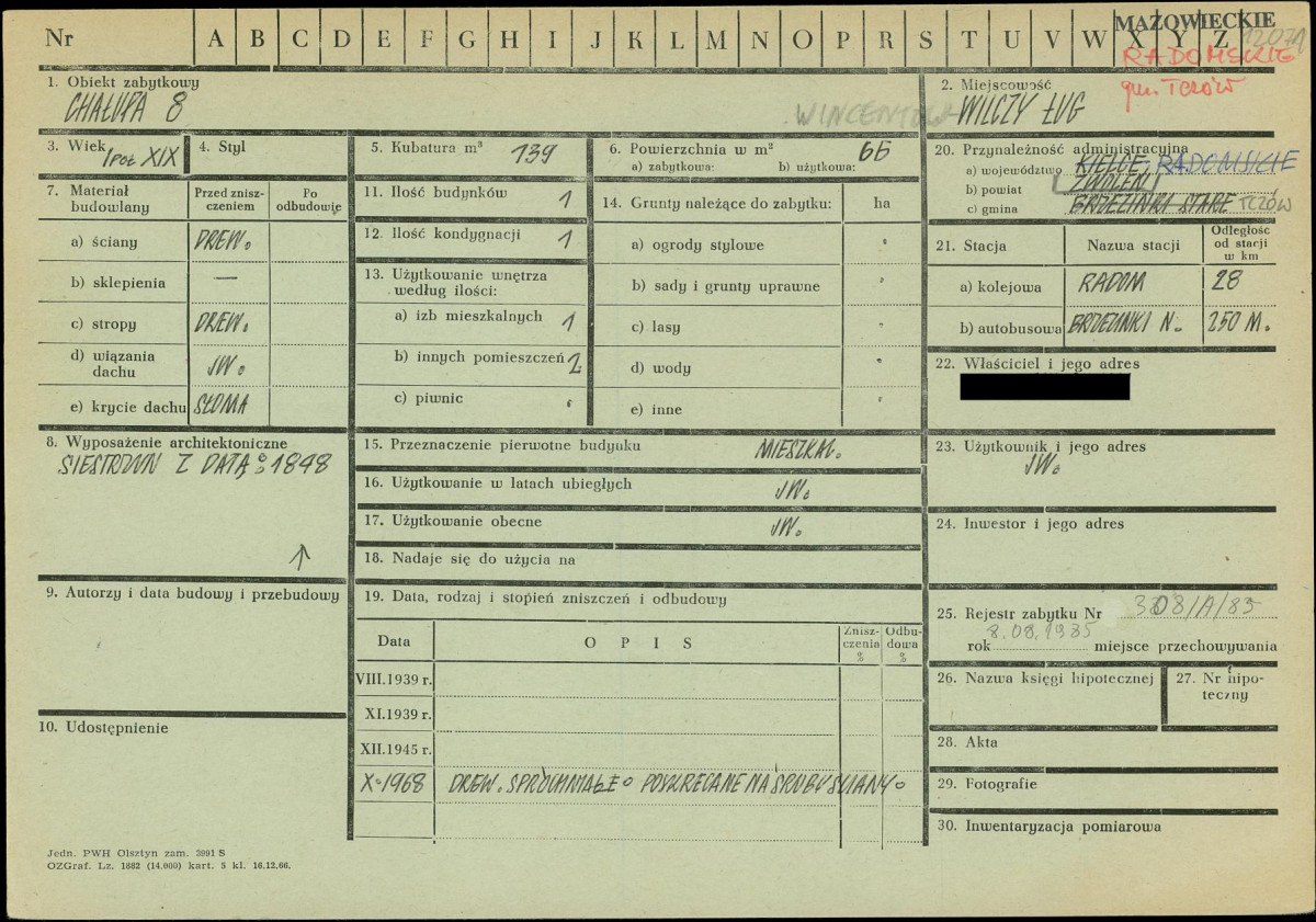 Karta zielona, skan nr 1