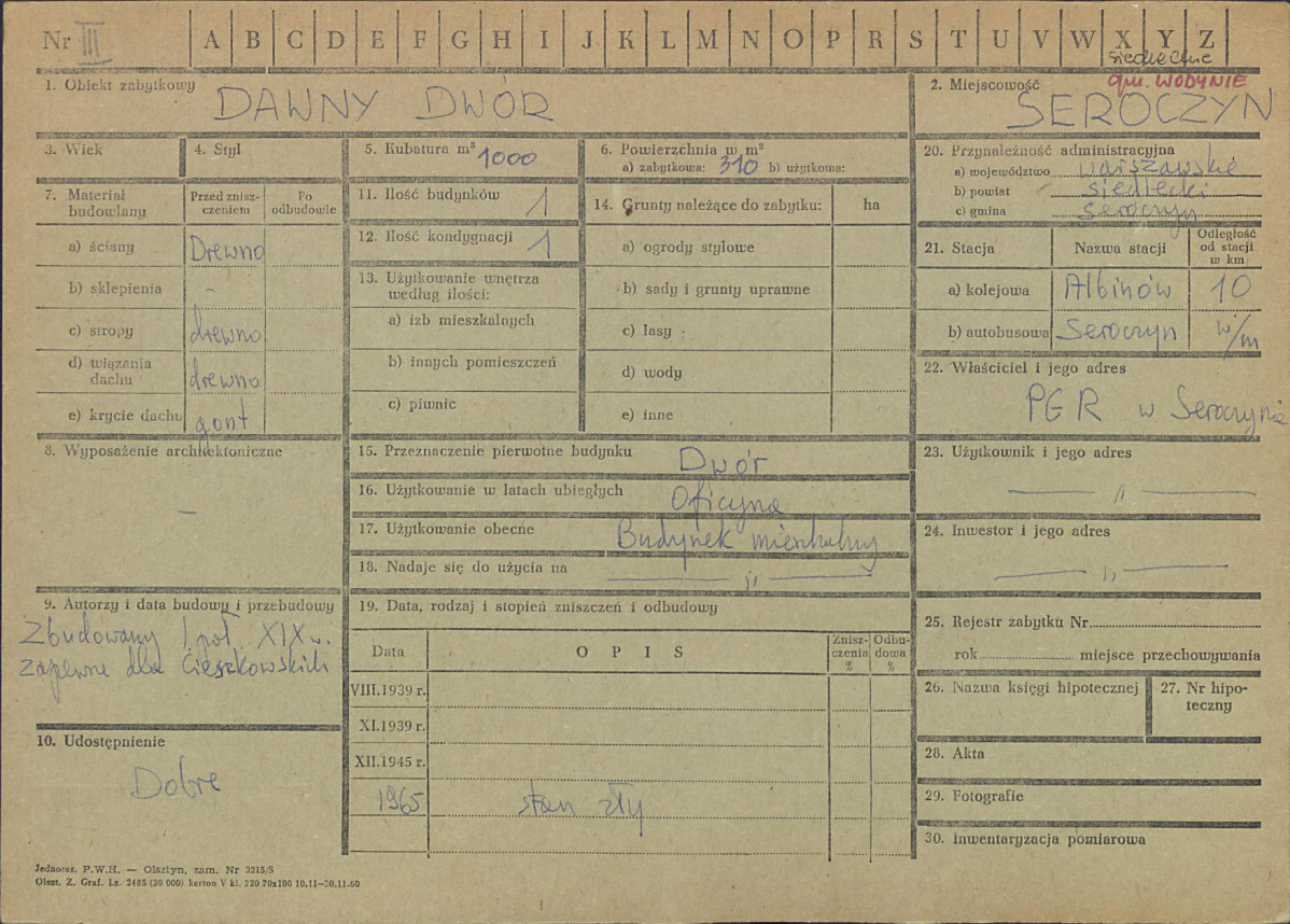 Karta zielona, skan nr 1