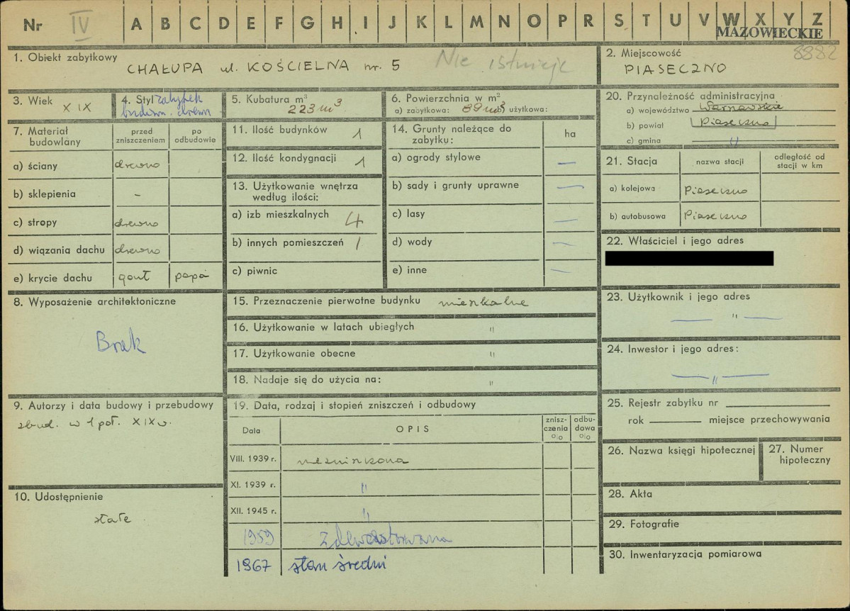 Karta zielona, skan nr 1