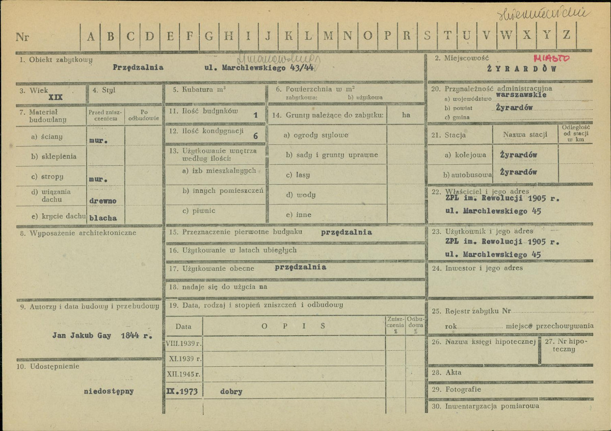 KZ - Karta zielona, skan nr 1