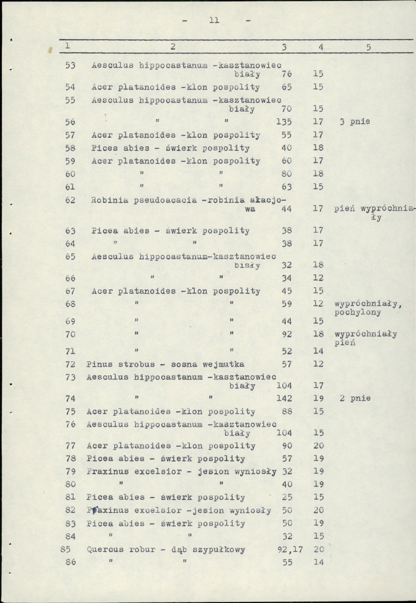 EP - Ewidencja parkowa, skan nr 16