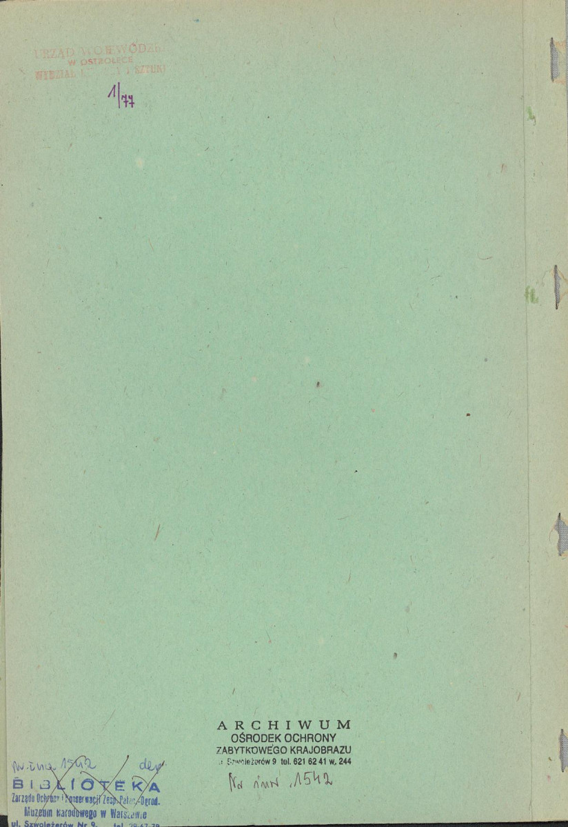 Ewidencja parkowa, skan nr 2