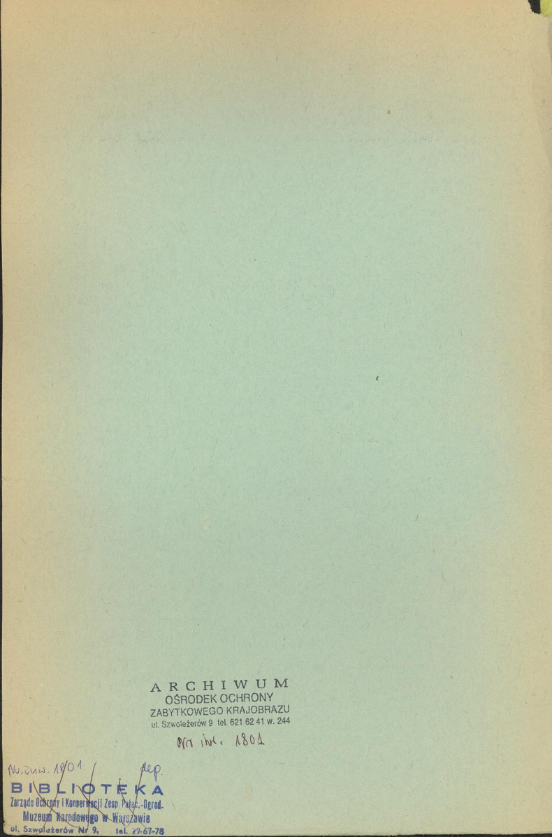 EP - Ewidencja parkowa, skan nr 2