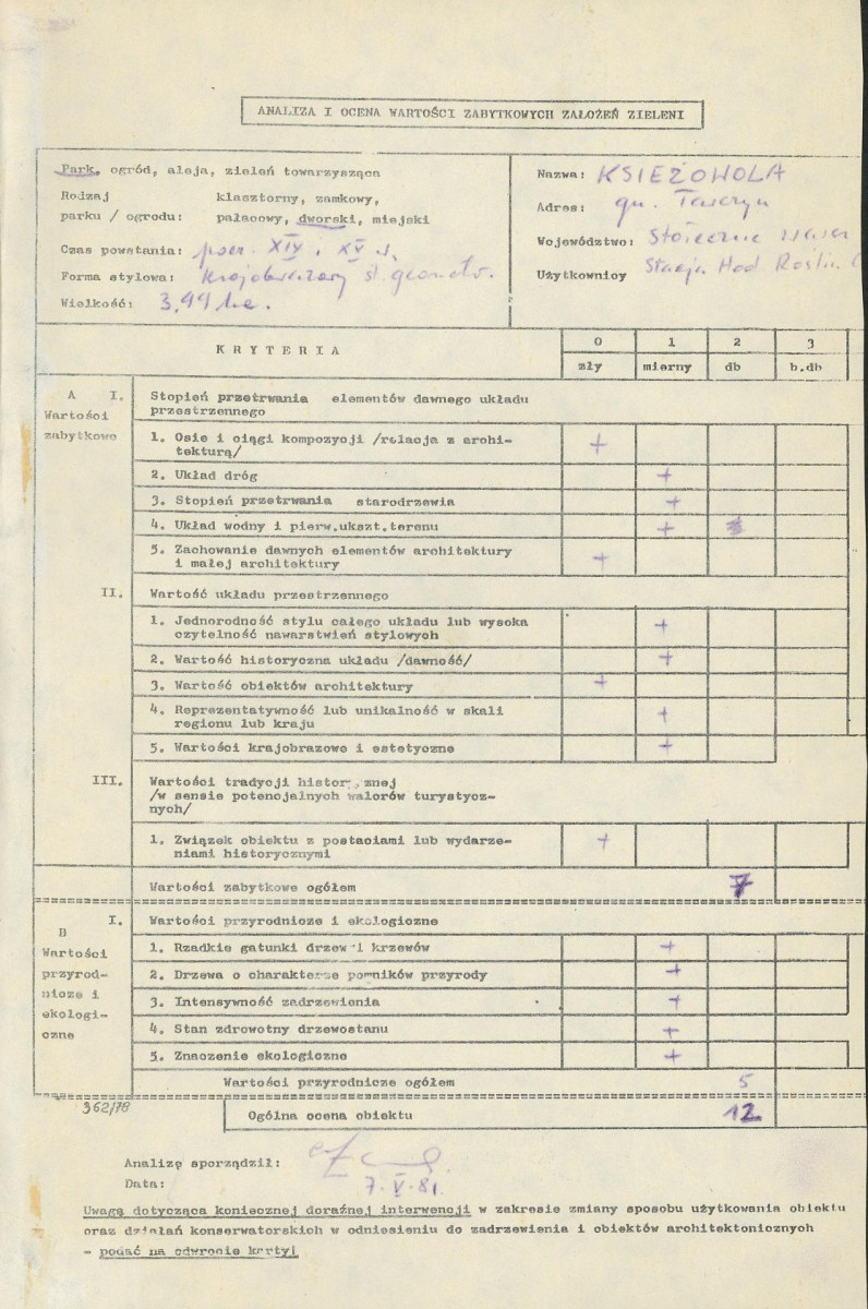 EP - Ewidencja parkowa, skan nr 3