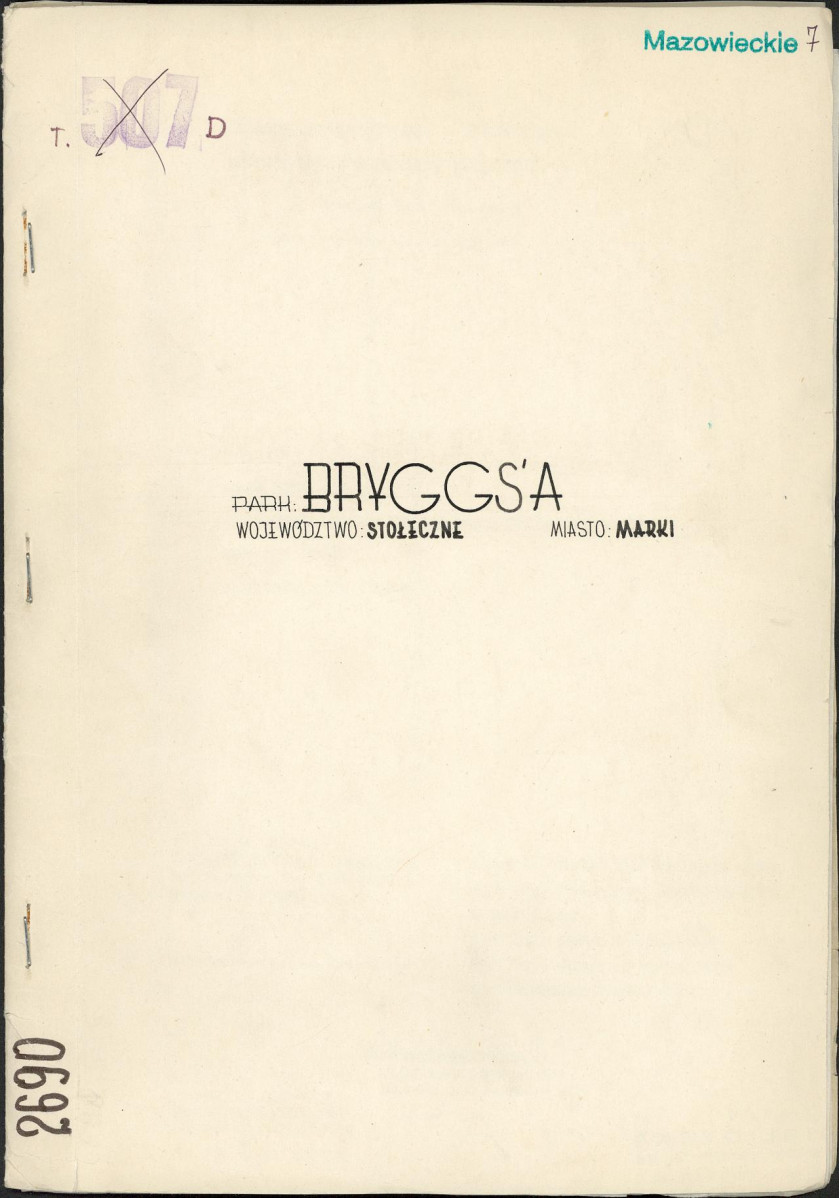 Ewidencja parkowa, skan nr 1