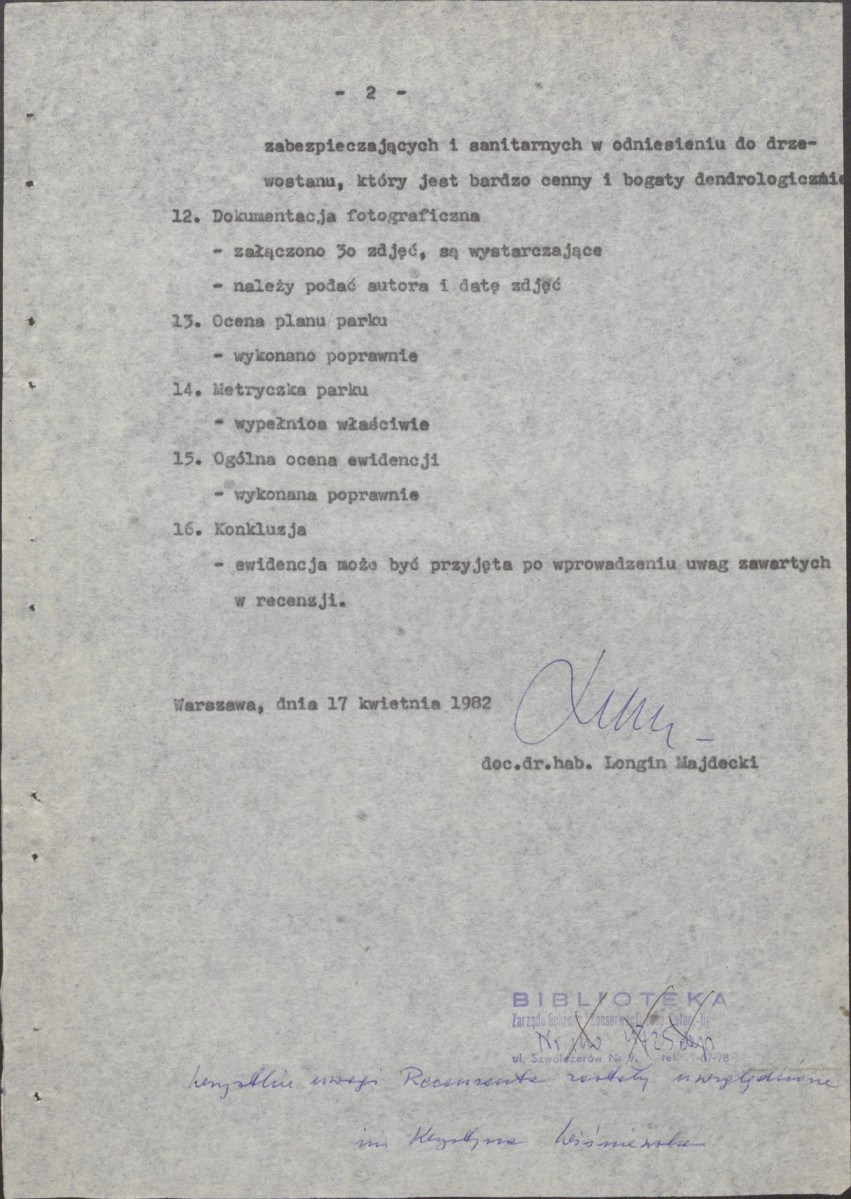 EP - Ewidencja parkowa, skan nr 4