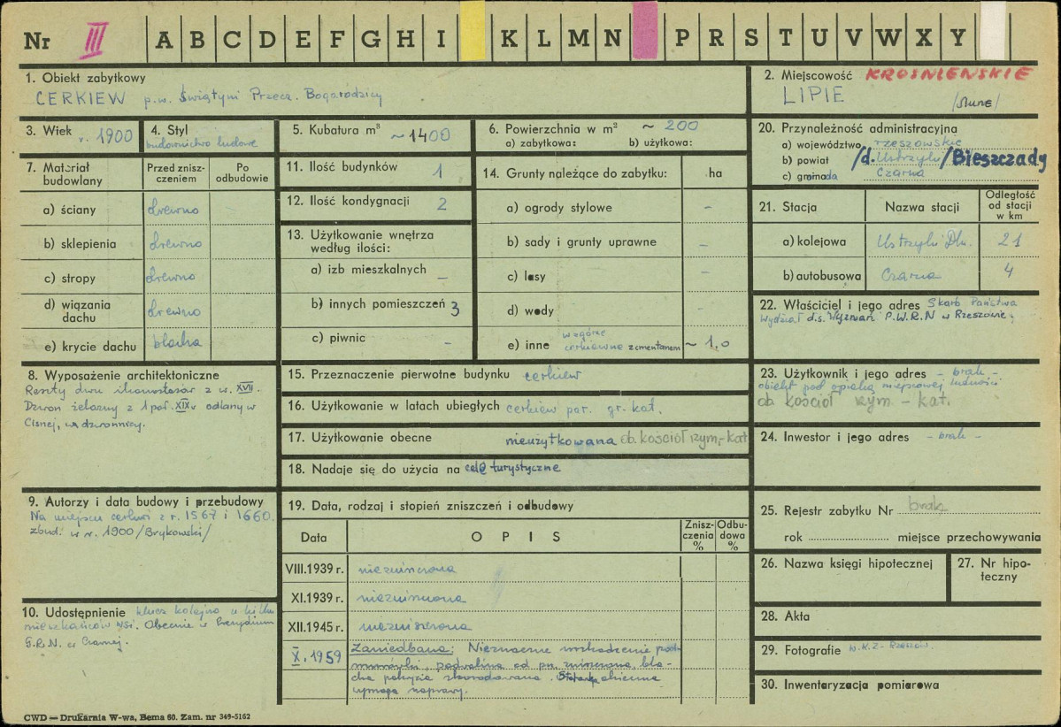 Karta zielona, skan nr 1