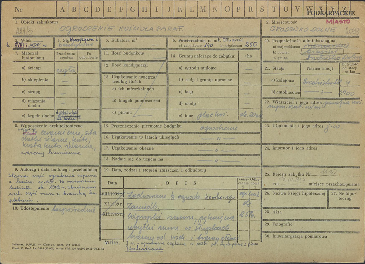 Karta zielona, skan nr 1