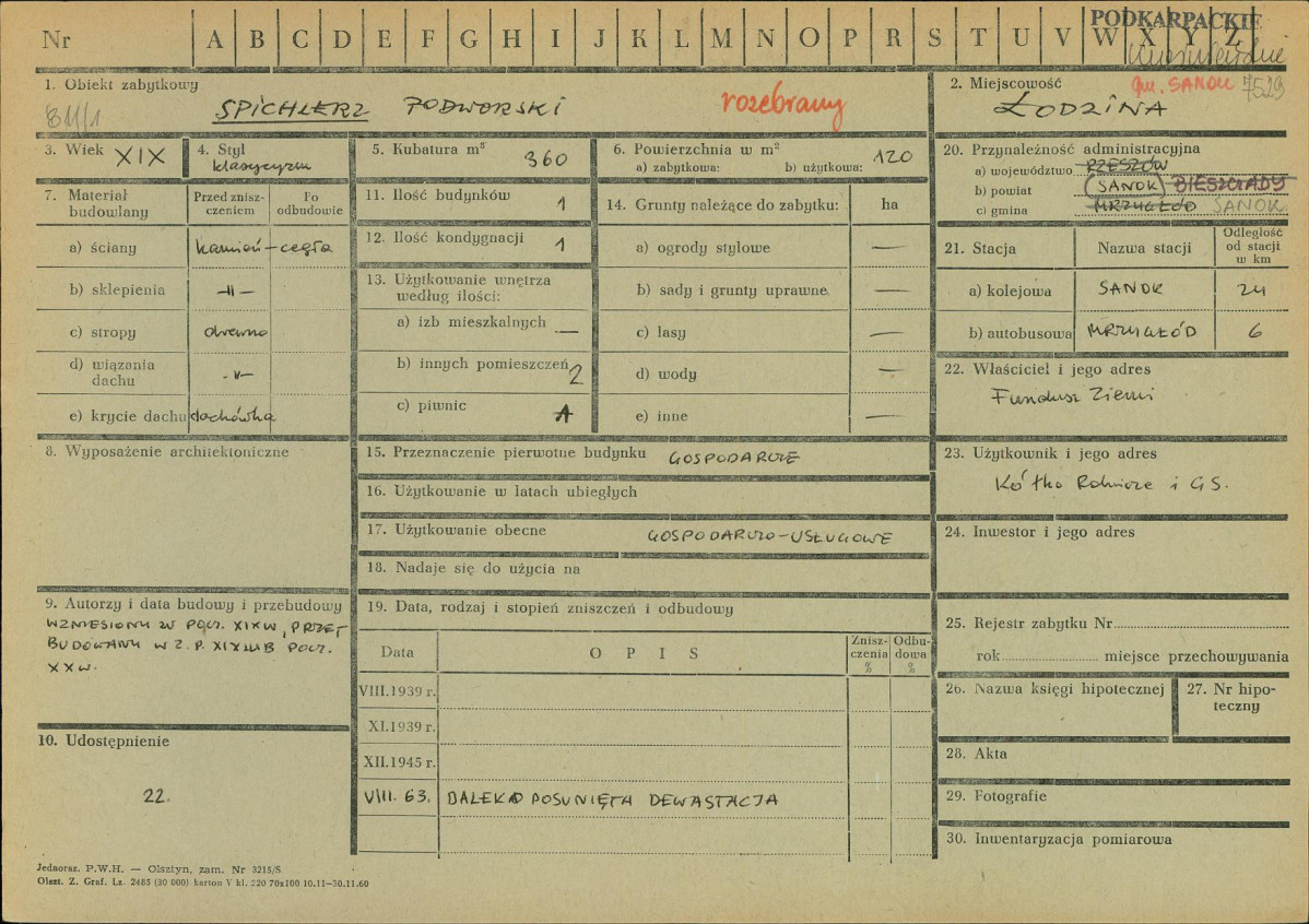 Karta zielona, skan nr 1