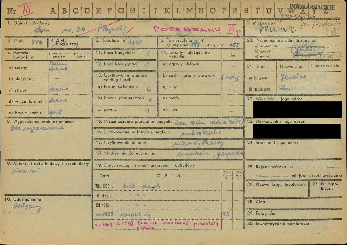 KZ - Karta zielona, skan nr 1