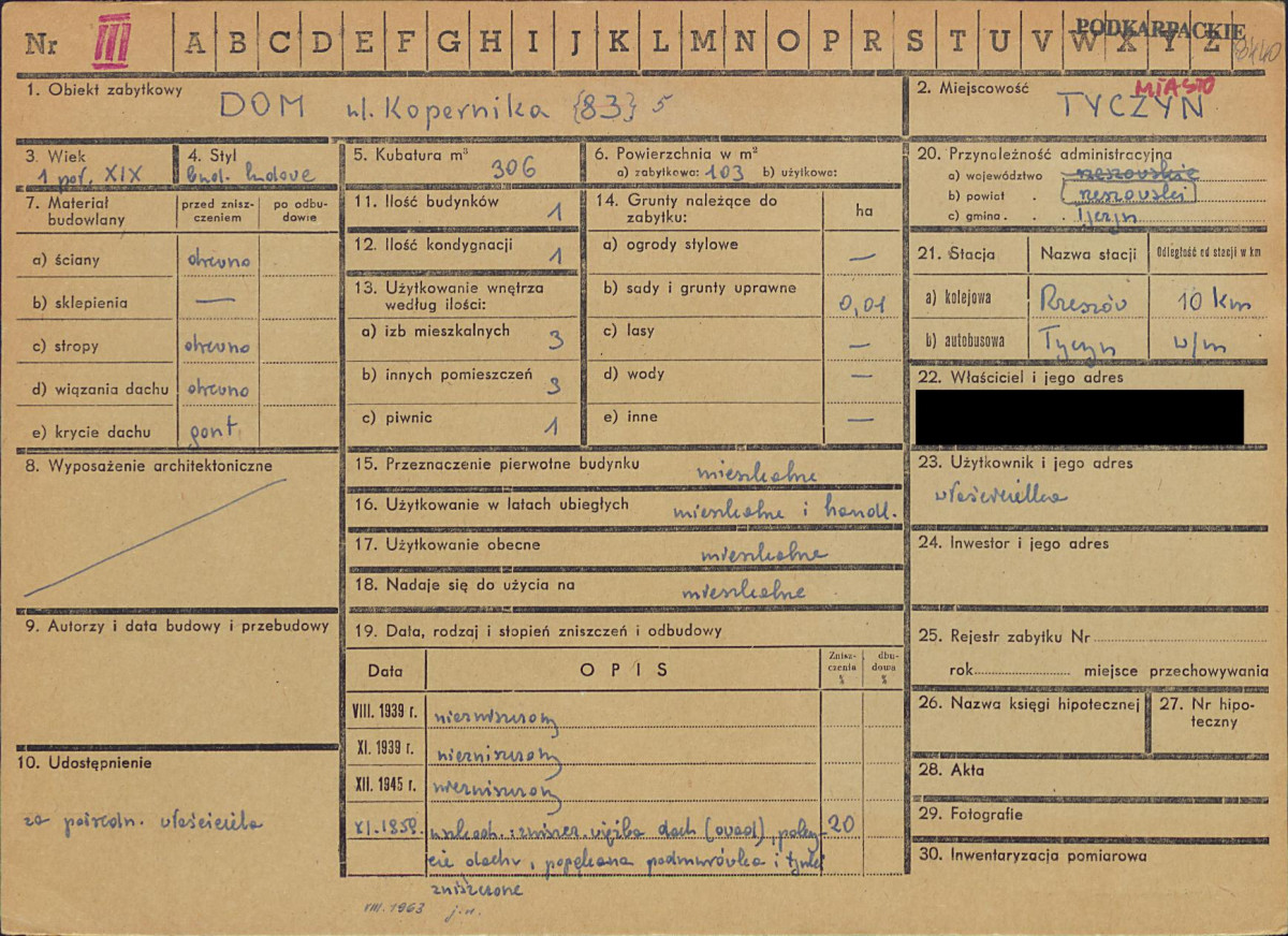 KZ - Karta zielona, skan nr 1