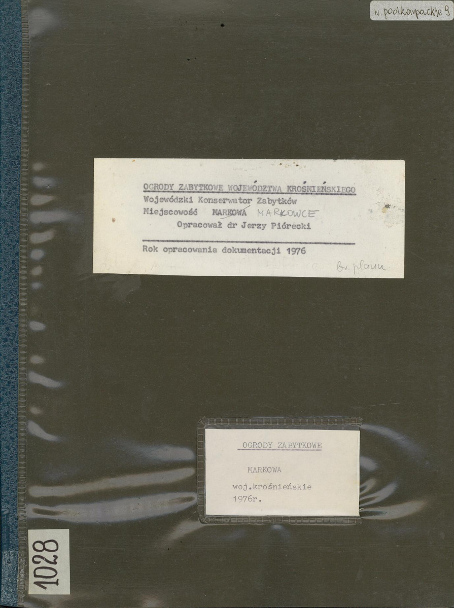 Ewidencja parkowa, skan nr 1