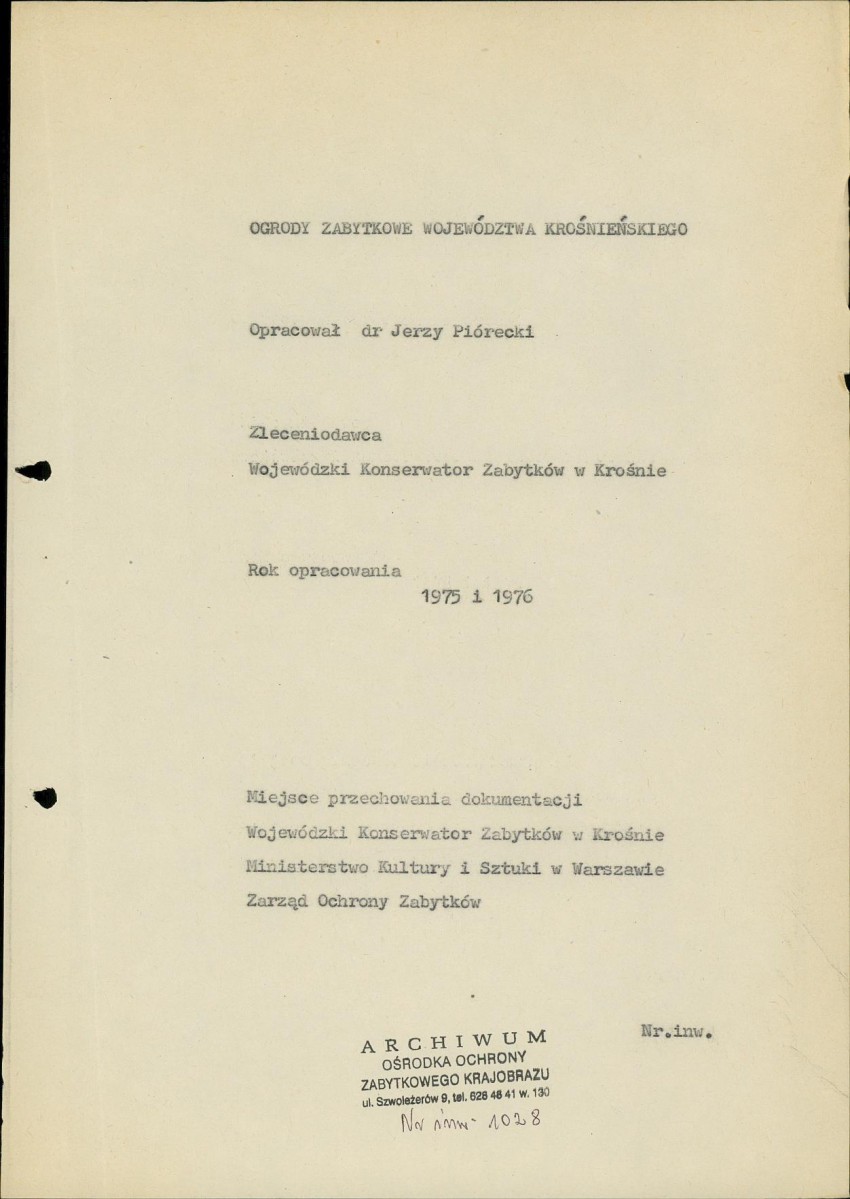 Ewidencja parkowa, skan nr 3