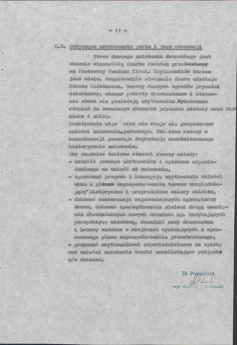 Ewidencja parkowa, skan nr 19