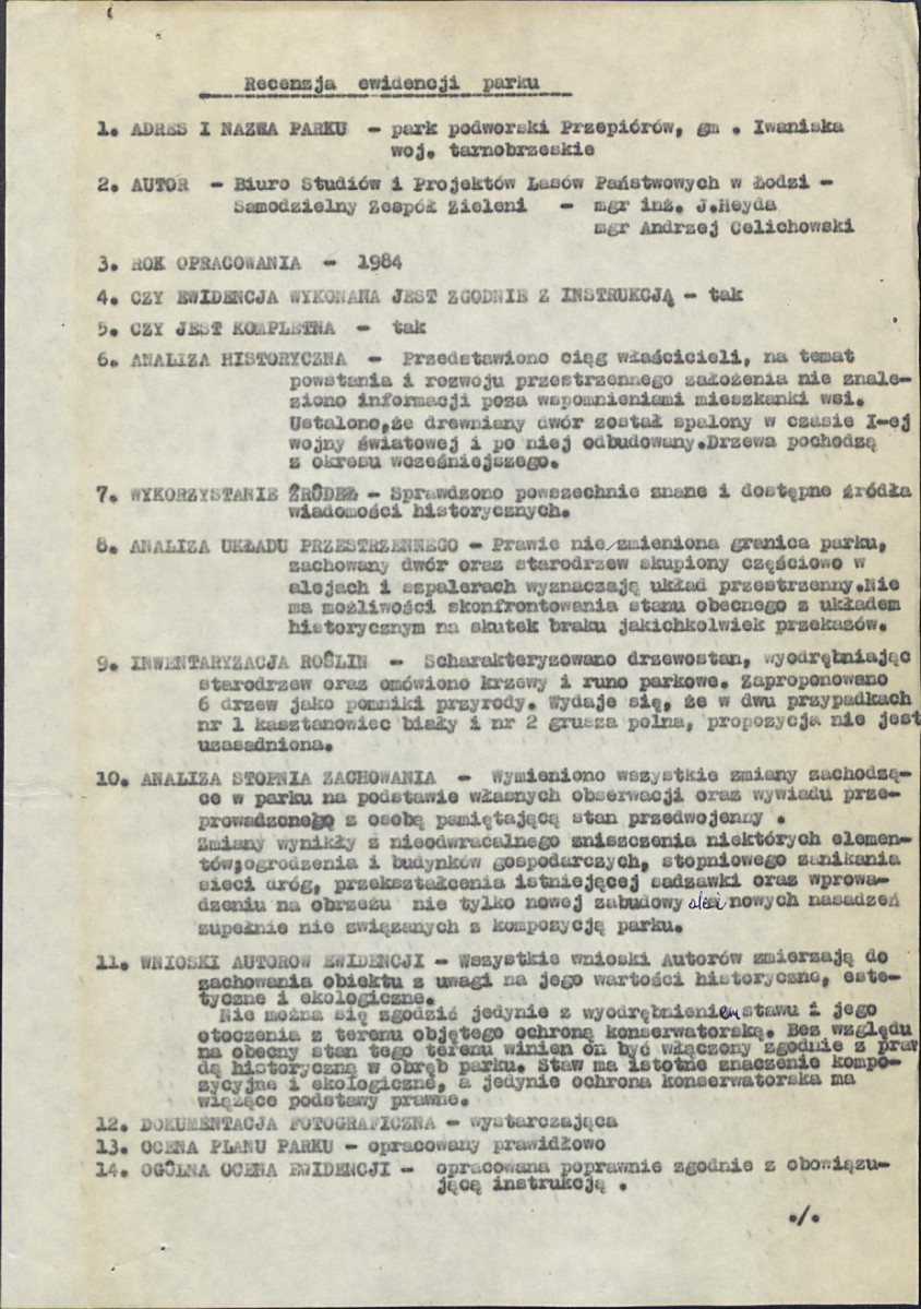 Ewidencja parkowa, skan nr 33