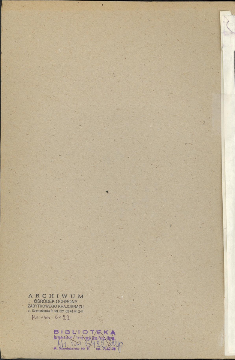 Ewidencja parkowa, skan nr 2