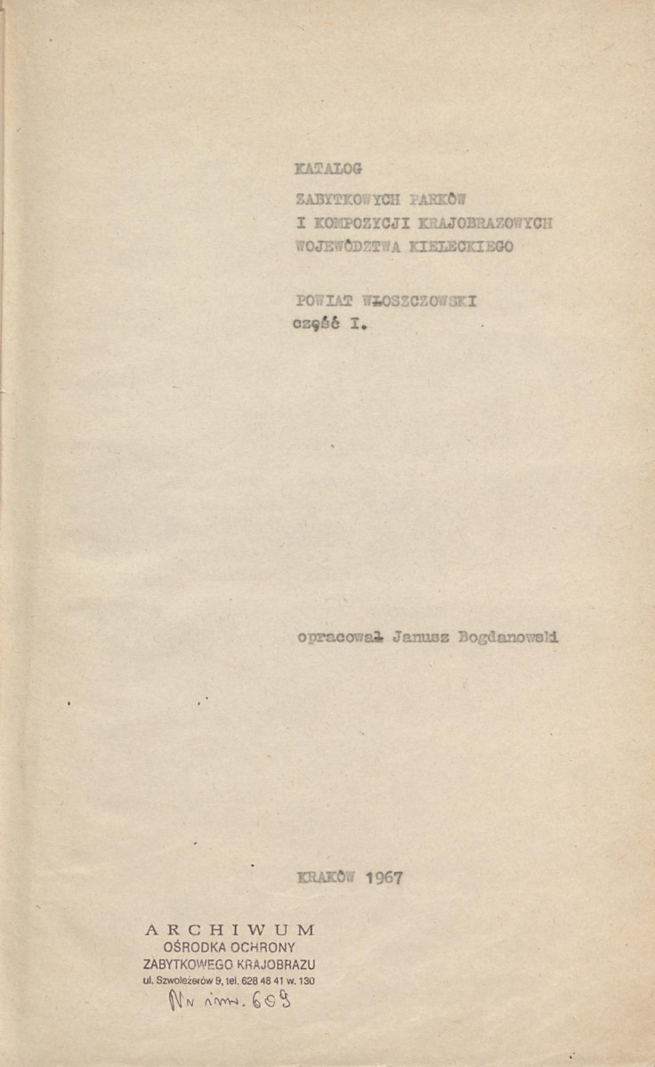 Ewidencja parkowa, skan nr 2