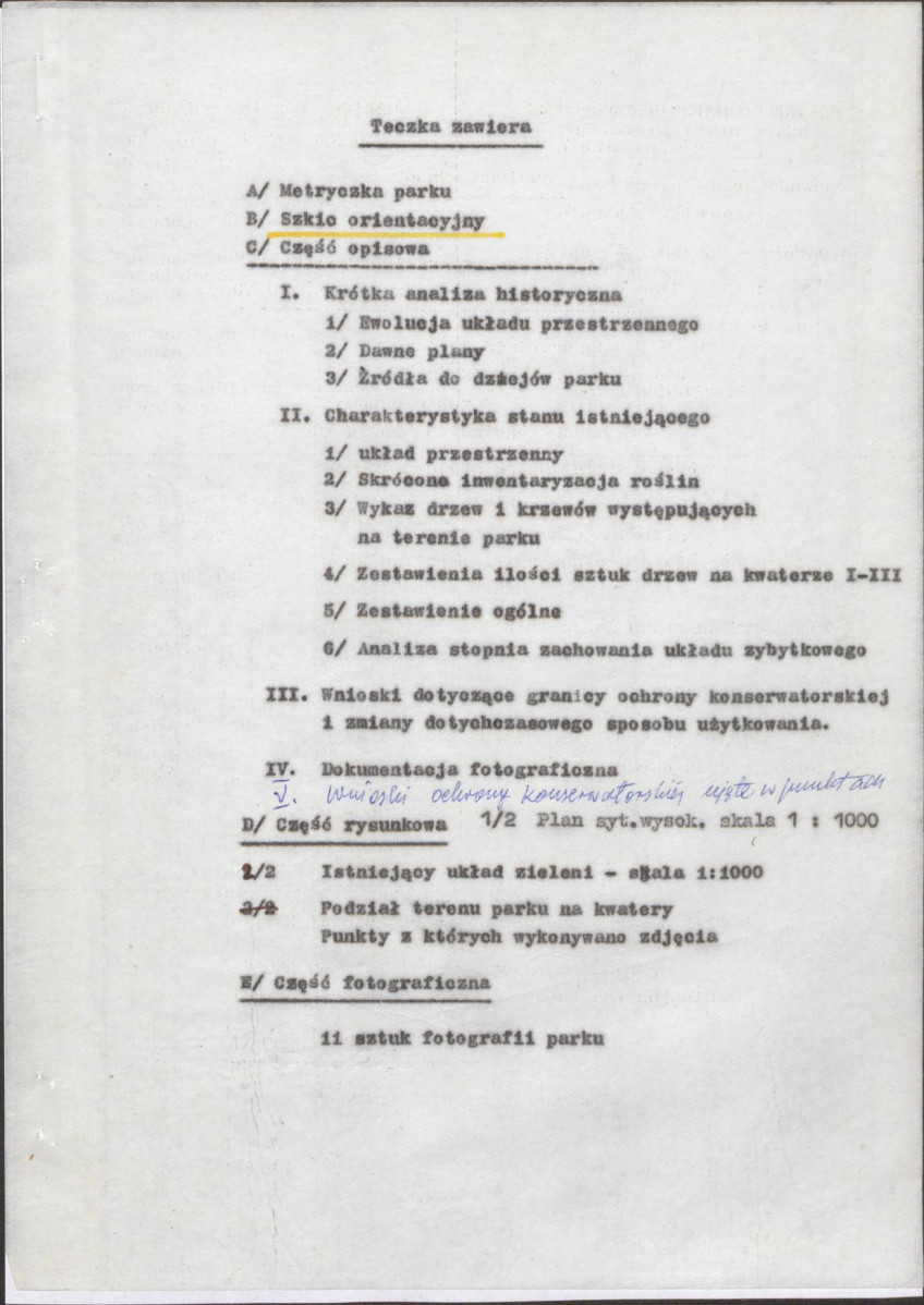 Ewidencja parkowa, skan nr 4