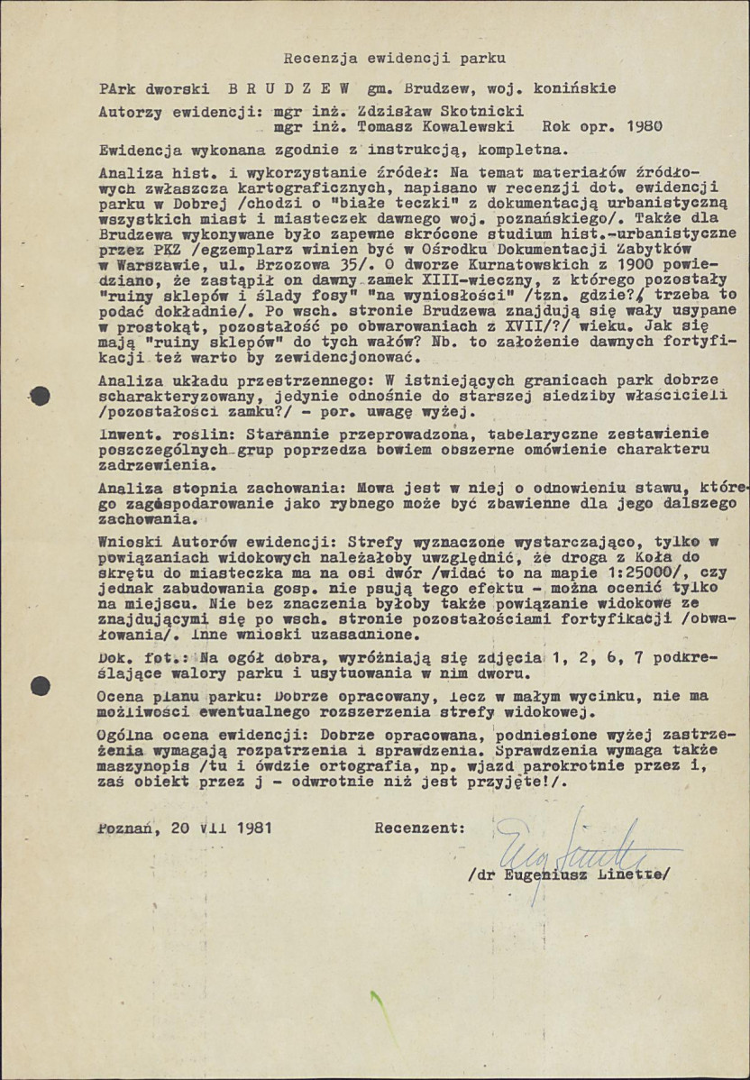 EP - Ewidencja parkowa, skan nr 5