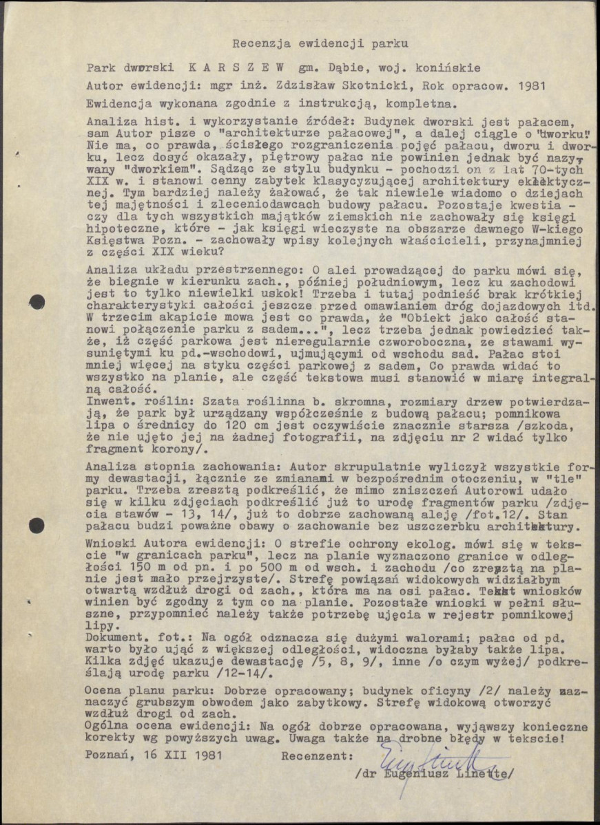 Ewidencja parkowa, skan nr 5