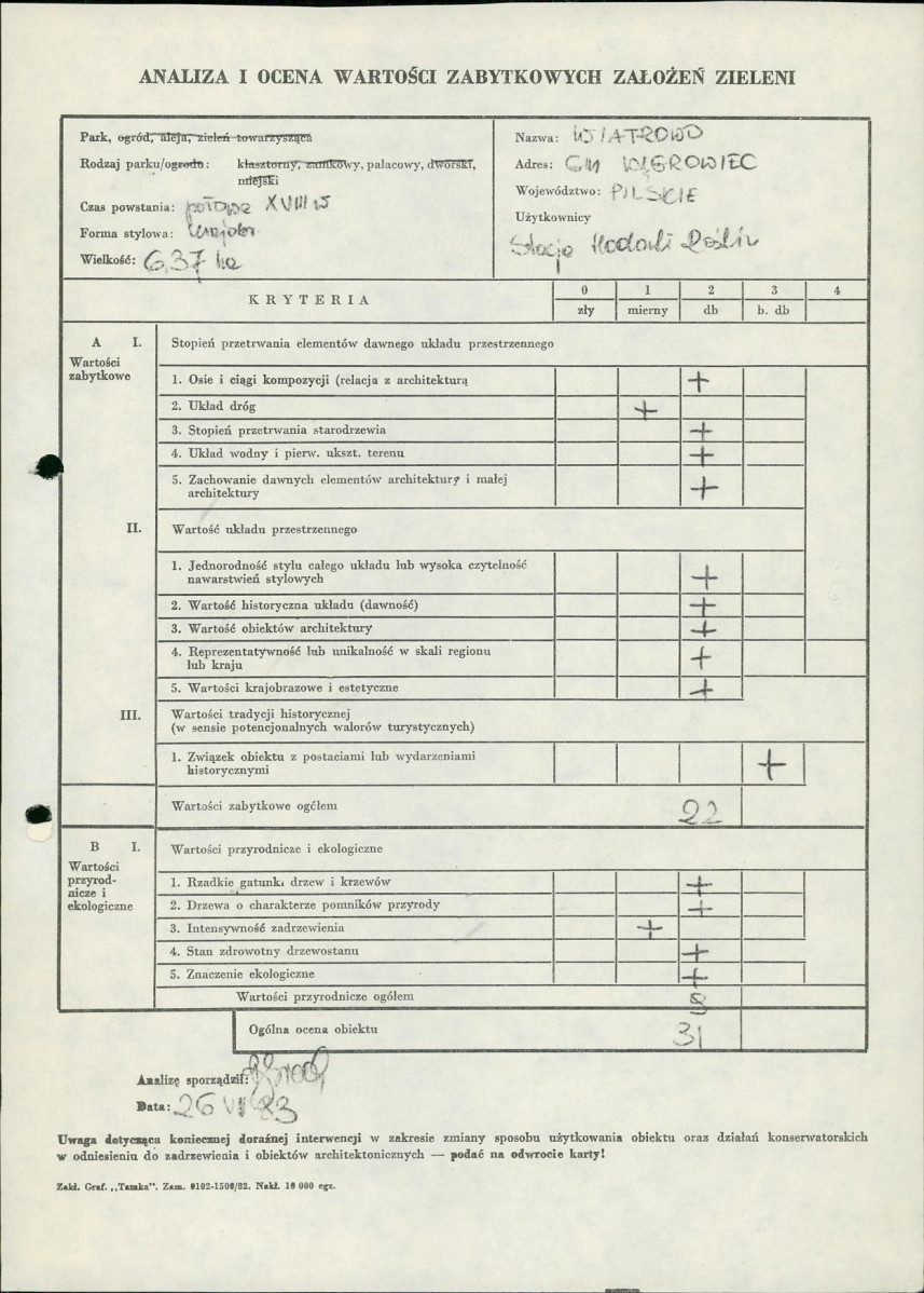 EP - Ewidencja parkowa, skan nr 3
