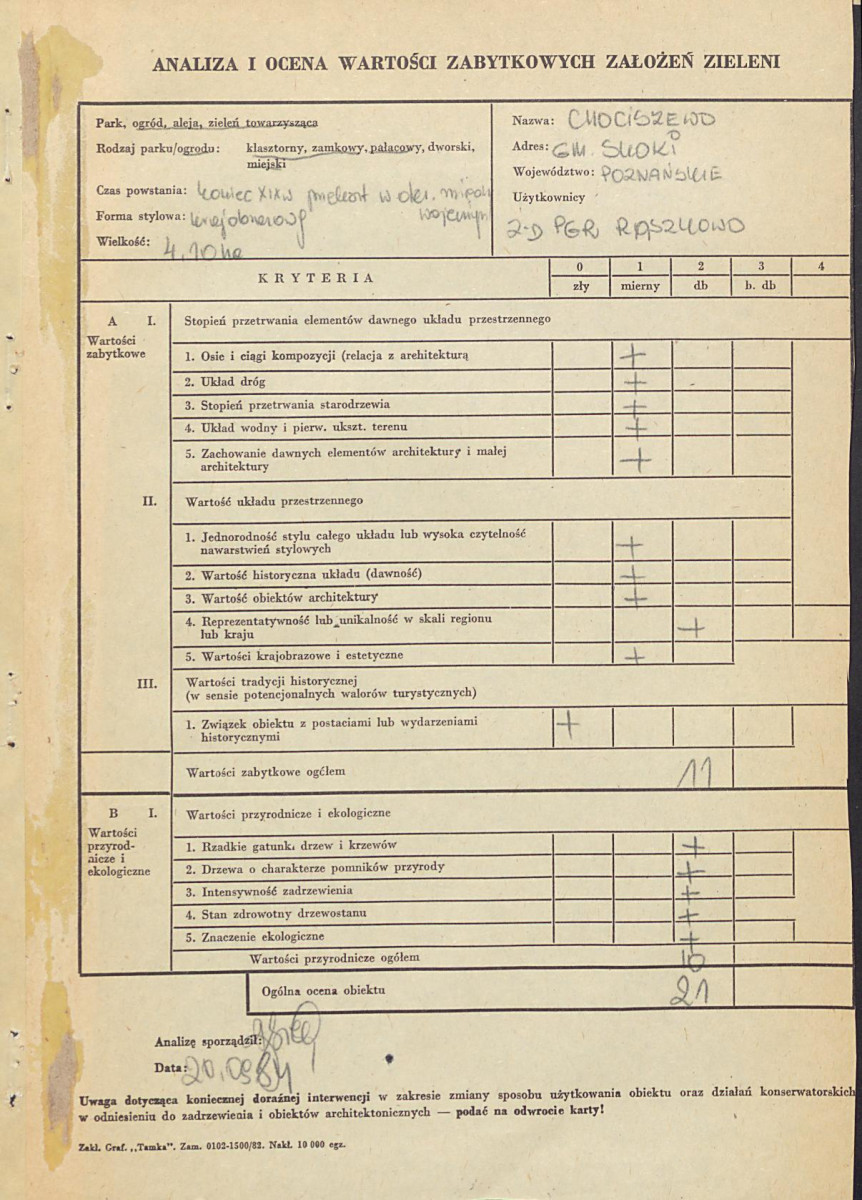 EP - Ewidencja parkowa, skan nr 3