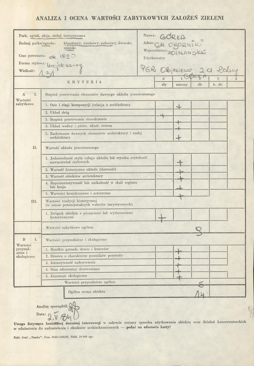 Ewidencja parkowa, skan nr 3