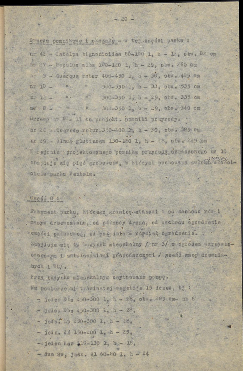 EP - Ewidencja parkowa, skan nr 26