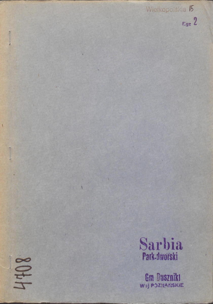 Ewidencja parkowa, skan nr 1