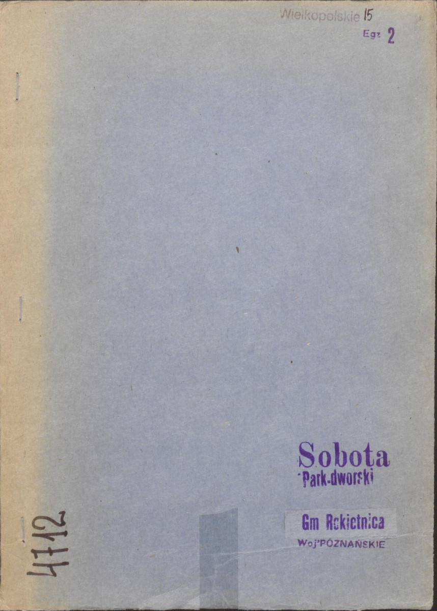 EP - Ewidencja parkowa, skan nr 1