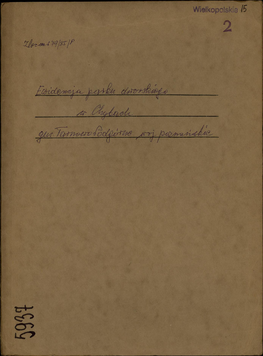 EP - Ewidencja parkowa, skan nr 1