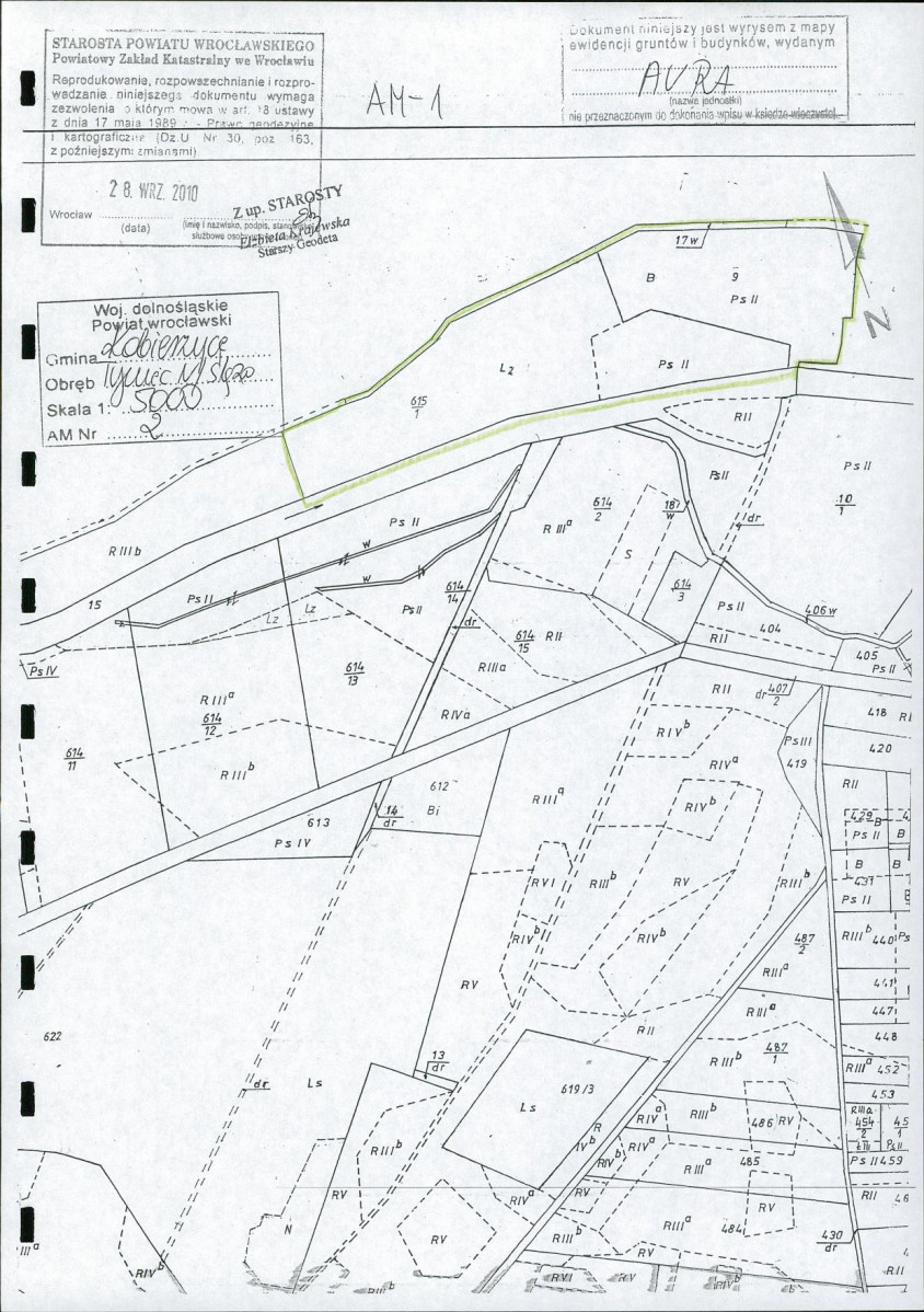 EP - Ewidencja parkowa, skan nr 16