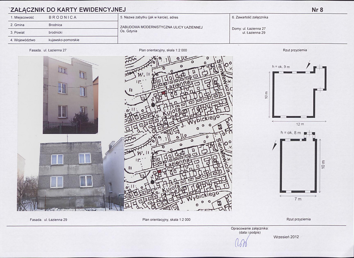 KEZN - Karta obiektu niewpisanego do rejestru, skan nr 10