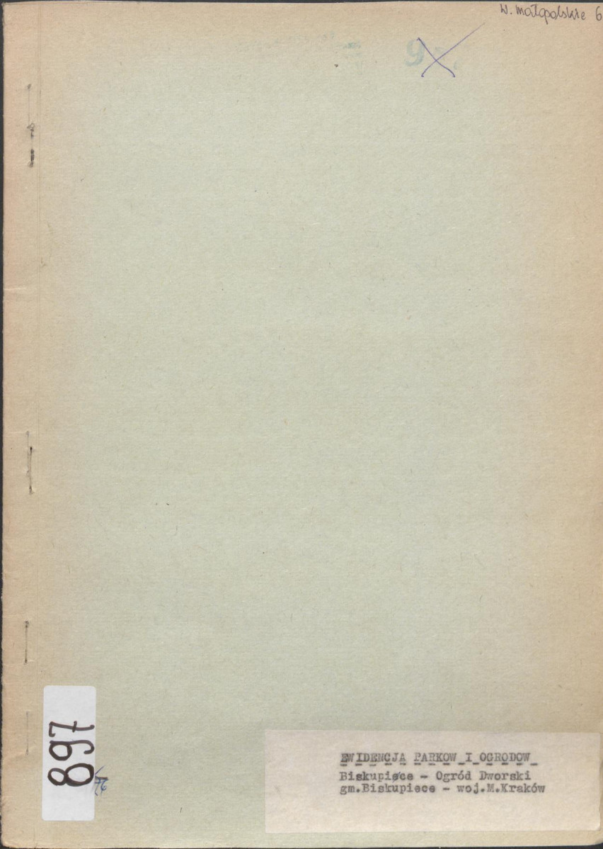 Ewidencja parkowa, skan nr 1