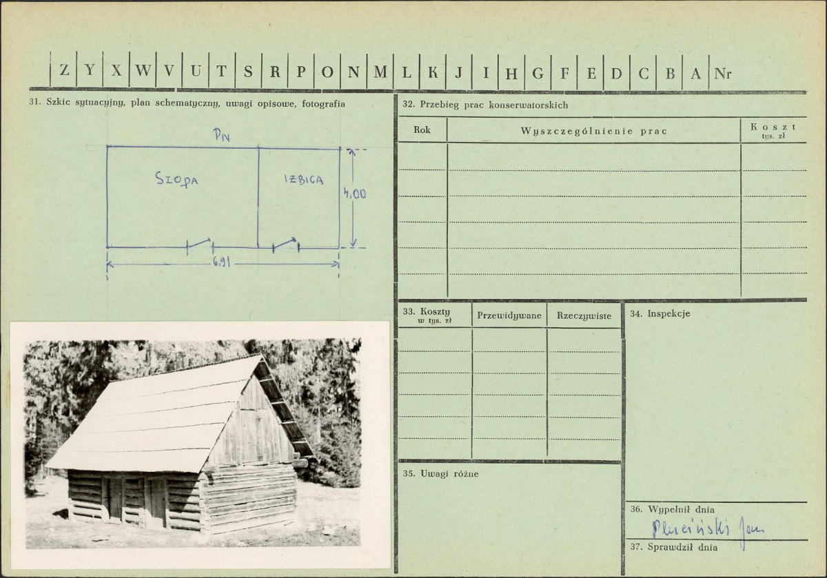 KZ - Karta zielona, skan nr 2
